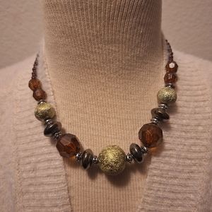 Brown necklace